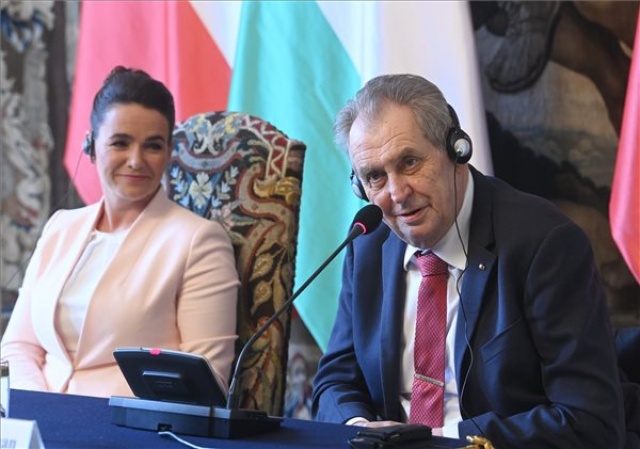 Novák Katalin Prágában