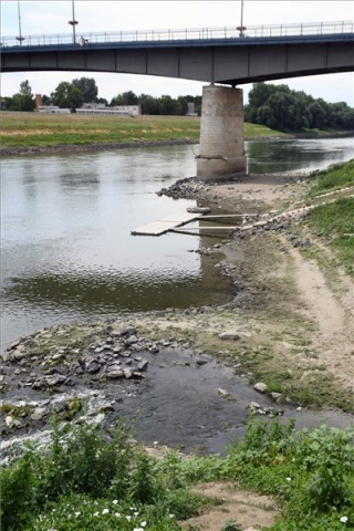 Nagyon alacsony a Tisza vízállása