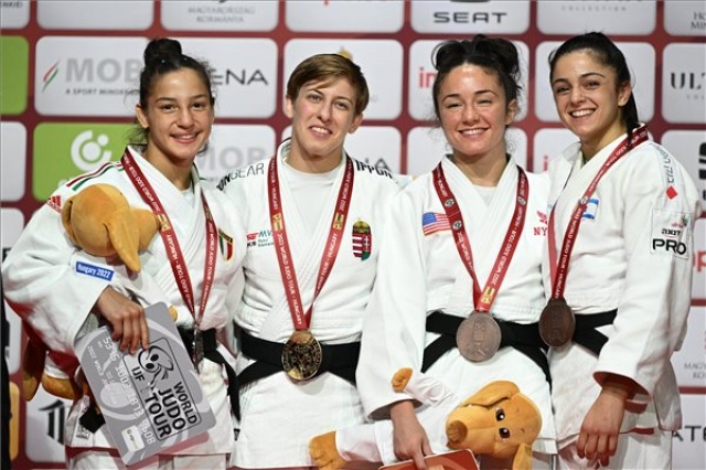 Cselgáncs - Olimpiai kvalifikációs Grand Slam-verseny Budapesten - Pupp Réka aranyérmes