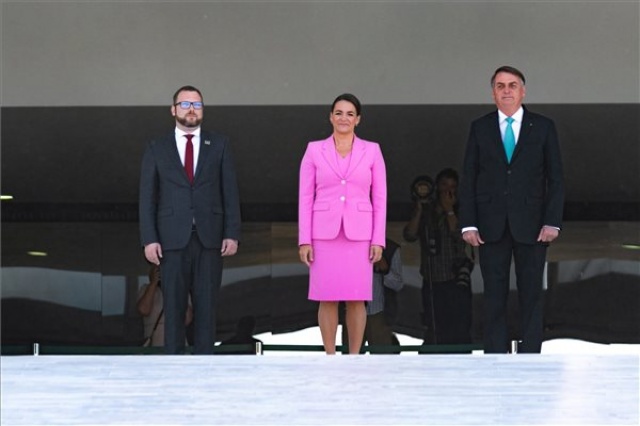 Novák Katalin Brazíliában