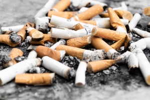 Cigaretta csikkek