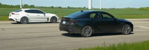 KIA Stinger GT vs Lexus IS 500