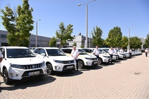 Tíz Suzuki Vitarával és tizenhárom robogóval bővül a polgárőrség flottája