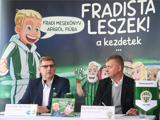 Mesekönyvet jelentetett meg és családi pályázatot hirdetett a Ferencváros