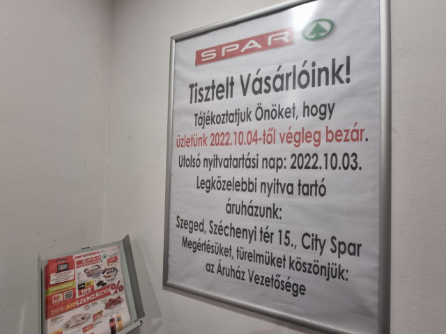 Kölcsey utcai SPAR