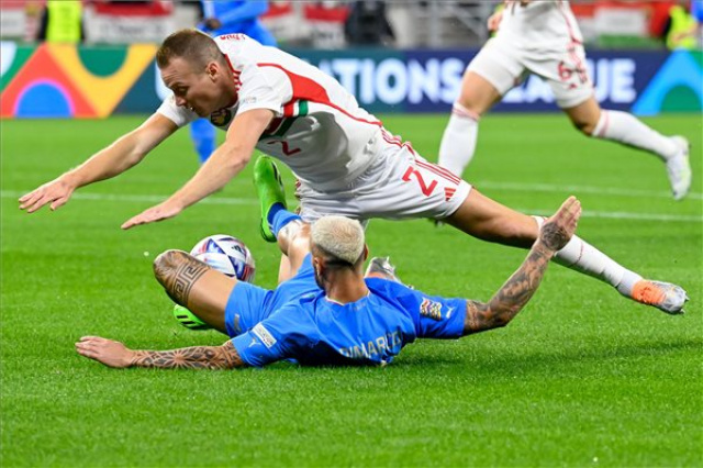 Labdarúgás - Nemzetek Ligája - Magyarország-Olaszország