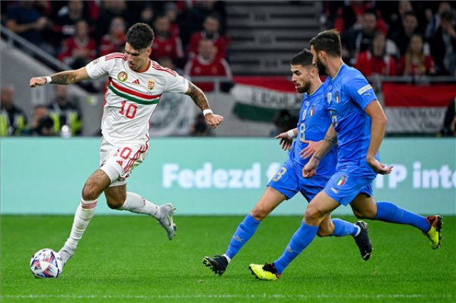 Labdarúgás - Nemzetek Ligája - Magyarország-Olaszország