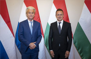 A Magyar Érdemrend középkeresztjével tüntették ki Geert Wilders holland képviselőt