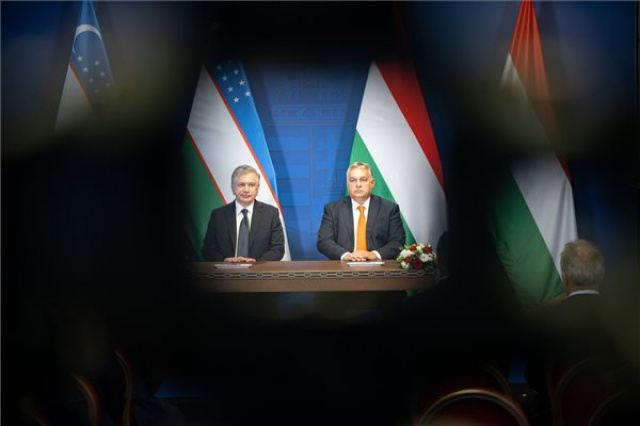 Az üzbég elnök Budapesten