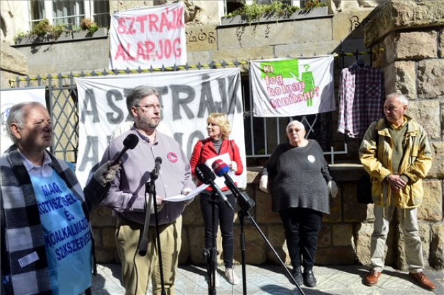 Több szakszervezet szolidáris a PDSZ országos sztrájkjával