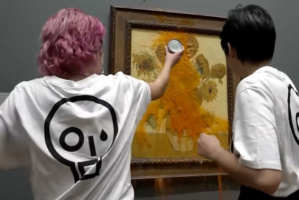 Stop the oil Van Gogh
