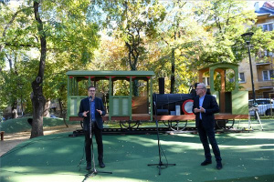 Megújult a XII. kerületi Hollósy Simon utcai játszótér