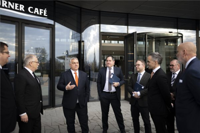 Orbán Viktor látogatása a MOL-nál