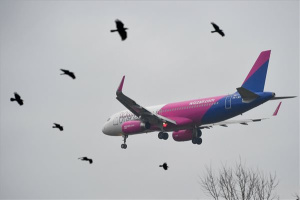 A Wizz Air pilótái gyakorló repüléseket végeztek a debreceni repülőtérnél 
