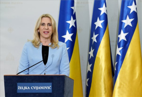 Novák Katalin fogadta Zeljka Cvijanovicot, Bosznia-Hercegovina Államelnökségének soros elnökét