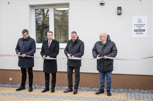 Egészségház épült a Vas vármegyei Bucsu községben