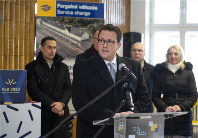 Európa Kulturális Fővárosa - Megújul a veszprémi vasútállomás több mint egymilliárd forintból