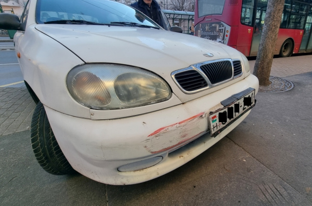 Troli Daewoo baleset