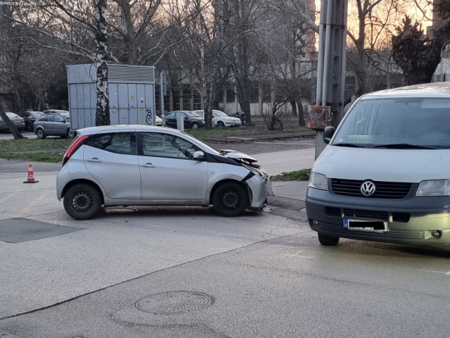 Baleset a Közép fasor utcában