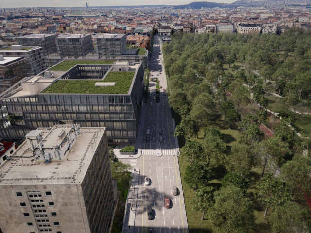 Dürer park látványterv