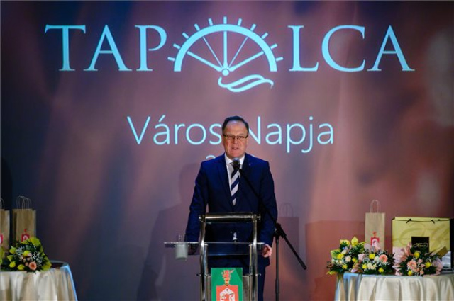 Városnapi ünnepség Tapolcán