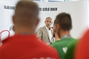 Kajak-kenu vk - A négynapos szegedi világkupa versenyről tartottak tájékoztatót Szegeden 