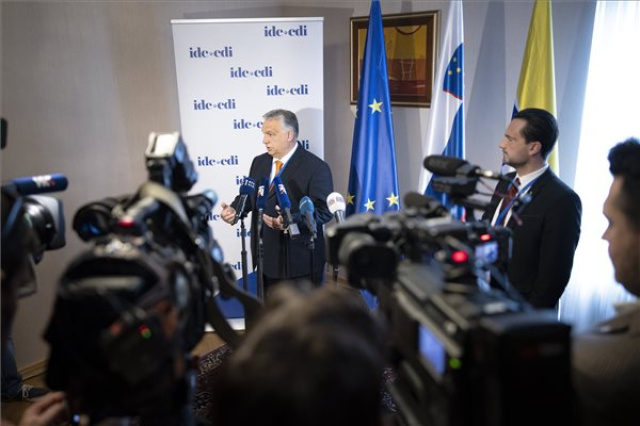 Orbán Viktor Bledben 
