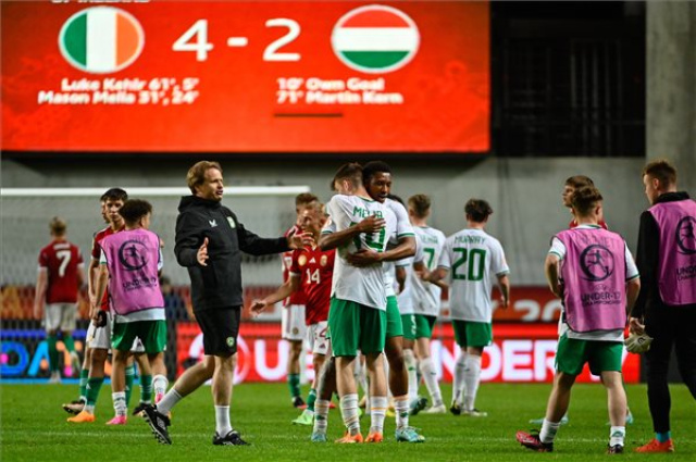 U17-es labdarúgó Eb - Magyarország - Írország 