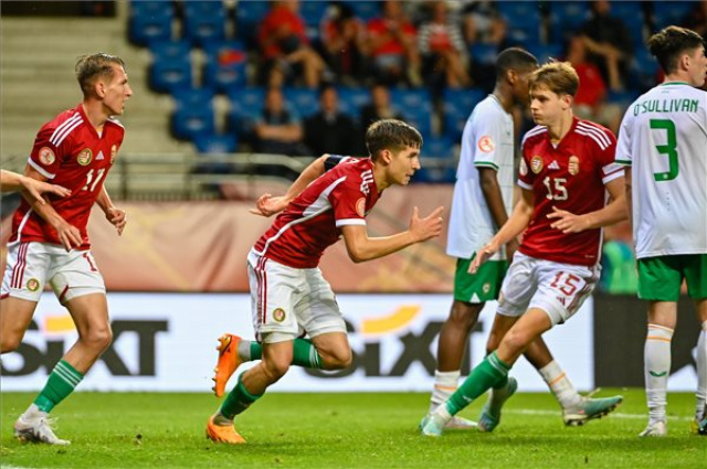 U17-es labdarúgó Eb - Magyarország - Írország 