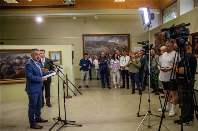 Feszty Árpád életművét bemutató kiállítás nyílt Ópusztaszeren