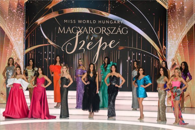 A Magyarország Szépe Miss World Hungary verseny döntője 