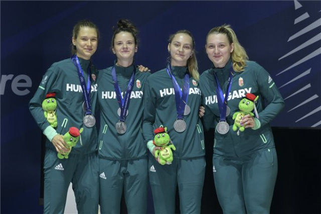 Európa Játékok - Vívás - Magyar csapatezüst női párbajtőrben