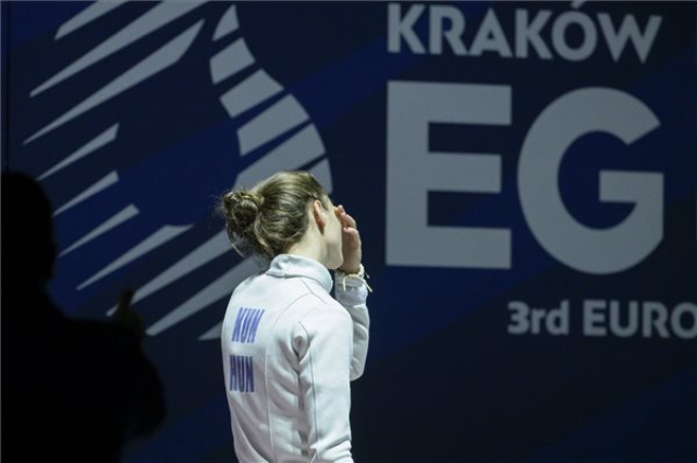 Európa Játékok - Vívás - Magyar csapatezüst női párbajtőrben