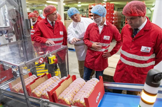 Fejleszti győri gyárát az Intersnack Magyarország
