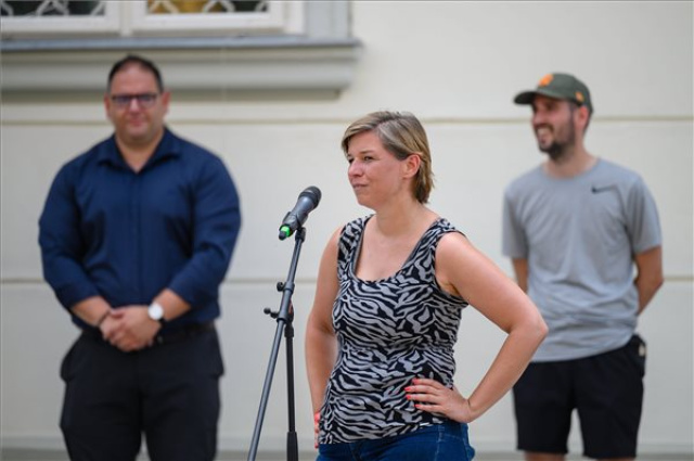 EFOTT - Székesfehérvárra ért a Tekerj az EFOTT-ra biciklitúra
