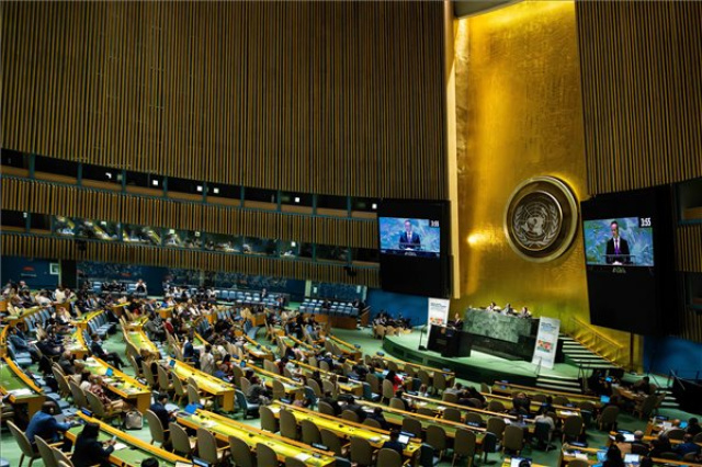 Szijjártó Péter New Yorkban 