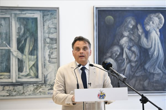 Véső Ágoston nagybányai festő kiállítása Debrecenben