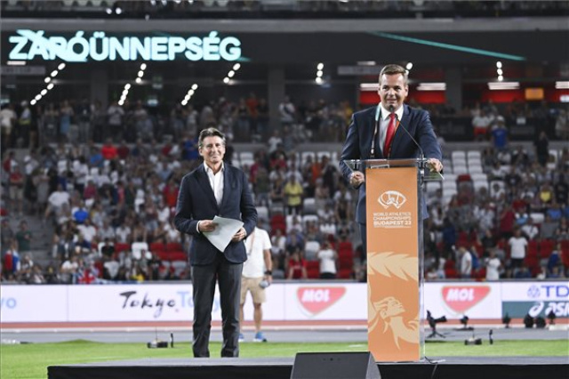 Atlétikai vb - Záróünnepség