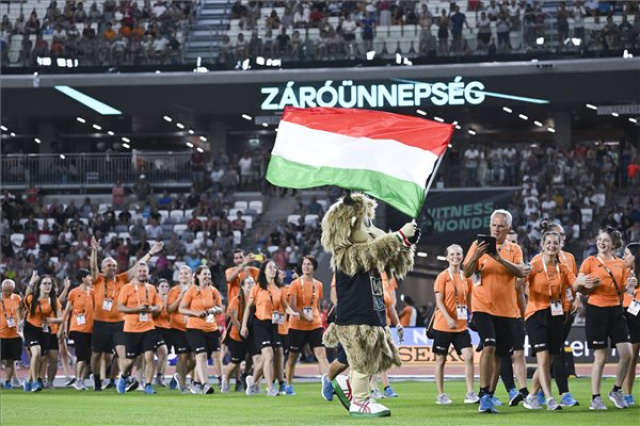 Atlétikai vb - Záróünnepség