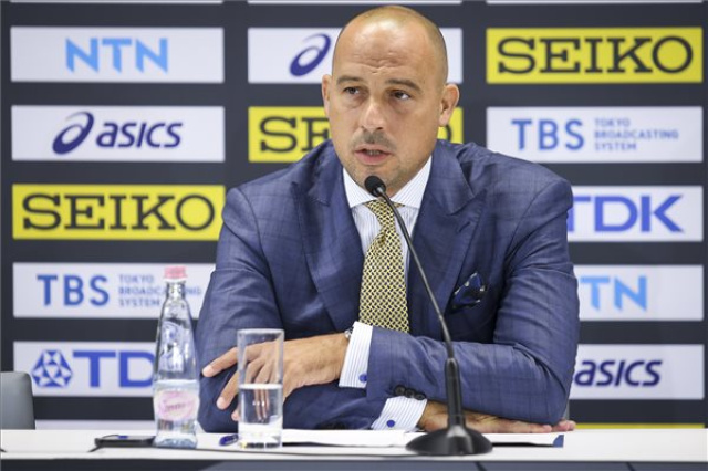 Atlétikai vb - A sportrendezvény záró sajtótájékoztatója 