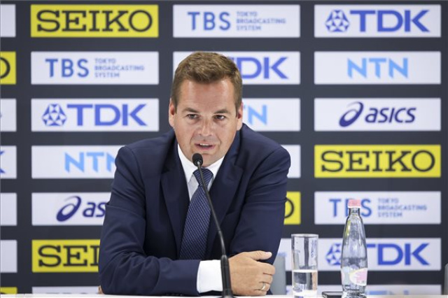 Atlétikai vb - A sportrendezvény záró sajtótájékoztatója 