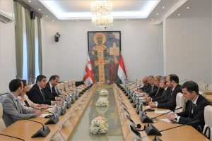 Kövér László Tbilisziben