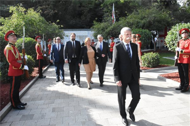 Kövér László Tbilisziben