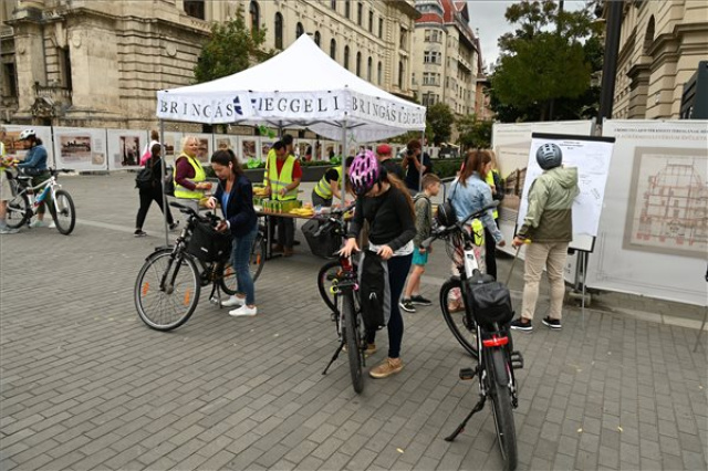 Bringás reggelivel folytatódott az Európai Mobilitási Hét programsorozata
