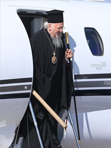 Magyarországra érkezett I. Bartholomaiosz pátriárka
