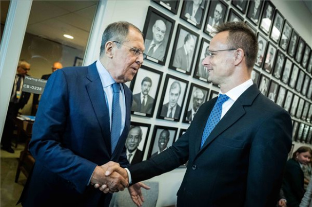 Szijjártó Péter New Yorkban