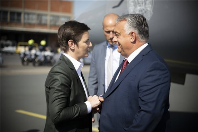 Orbán Viktor Szerbiában 