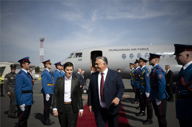 Orbán Viktor Szerbiában 