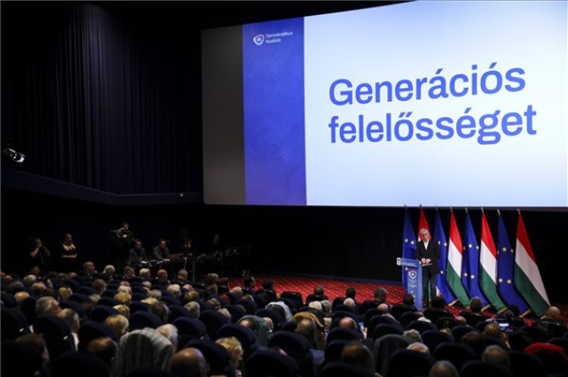 A Demokratikus Koalíció születésnapi rendezvénye Budapesten
