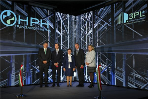 Több mint hat milliárdos beruházással bővítette raktárkapacitását a Hungaropharma Zrt.